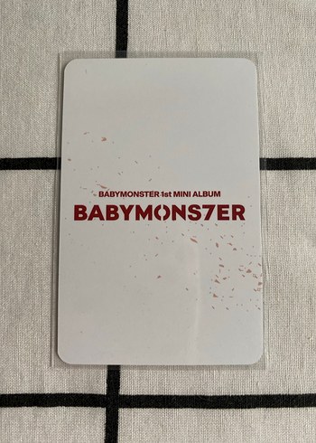 babymonster chiquita photocard - Görsel 2