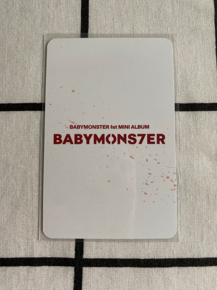 babymonster chiquita photocard - Görsel 2