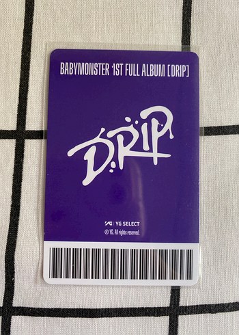 babymonster chiquita photocard - Görsel 2