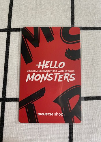 babymonster chiquita photocard - Görsel 2