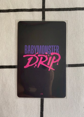 babymonster chiquita photocard - Görsel 2