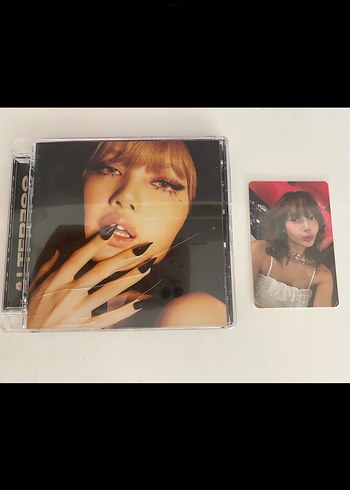 blackpink lisa alter ego jewel photocard