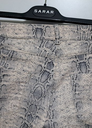 Journey marka gri bohem Tarz düz kesim likrali pantolon - Görsel 3