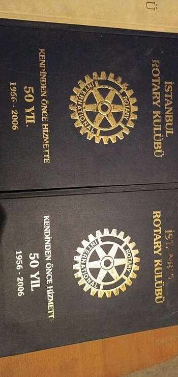  Beden İstanbul rotary kulübü 1956/1981- 1956/2006 the rotarian readern