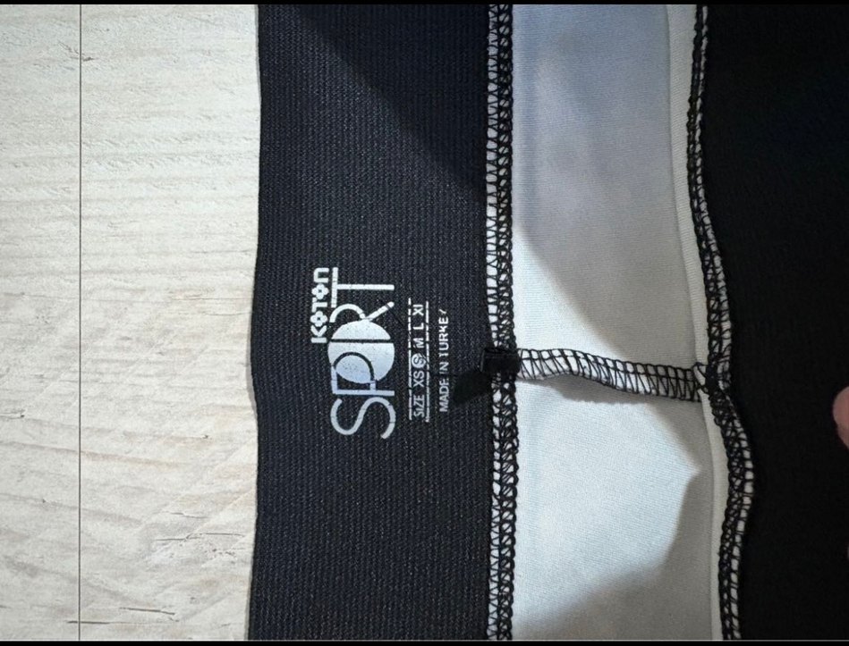 Desenli Gri Kadın Tayt - Görsel 3