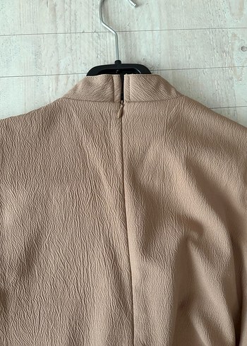 Bej Kemerli elbise - Görsel 4