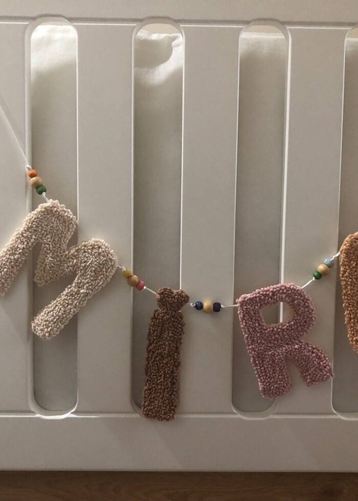 Punch bebek odası kapı süsü - Görsel 4