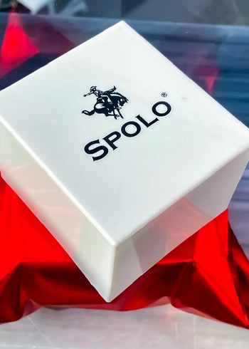  Beden Siyah Biker Stil Klasik Erkek Saat SPOLO