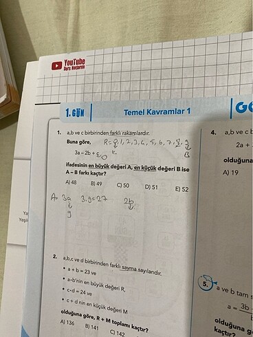Rehber matematik 49 gün tyt kampı