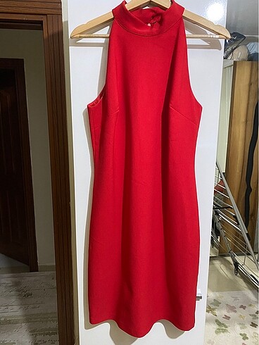 38 Beden kırmızı Renk Trendyolmilla kırmızı elbise