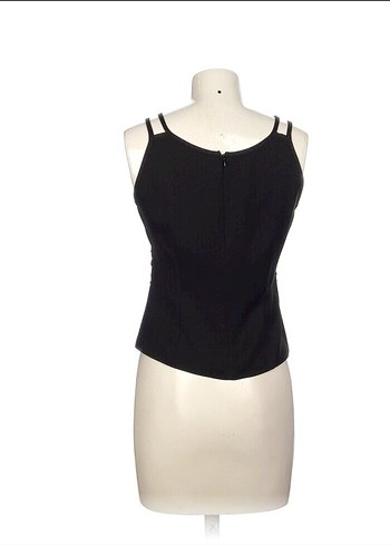 Pul İşlemeli Askılı Bluz - Görsel 3