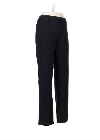 Düz Paça Denim Pantolon - Görsel 2