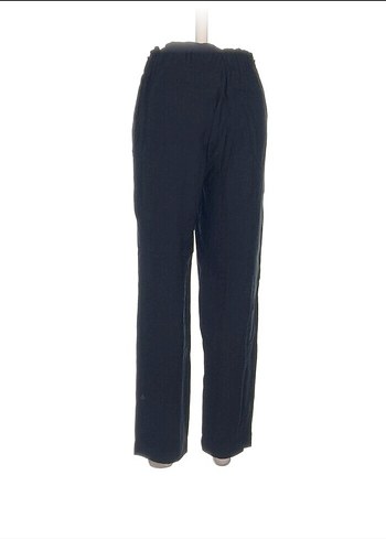 Düz Kesim Kumaş Pantolon - Görsel 3