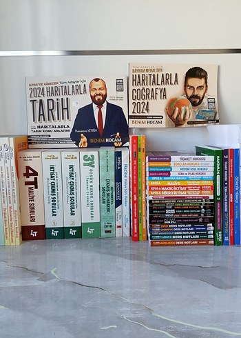 KPSS GK GY, ALAN VE İCRA MÜDÜRLÜĞÜ, HAKİMLİK, HUKUK FULL SET
