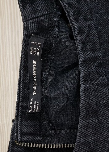 s Beden Zara denim elbise