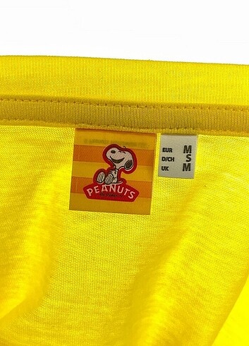 m Beden Peanuts Baskılı T-shirt