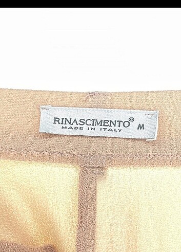 m Beden ten rengi Renk Rinascimento made in italy Kumaş Pantolon