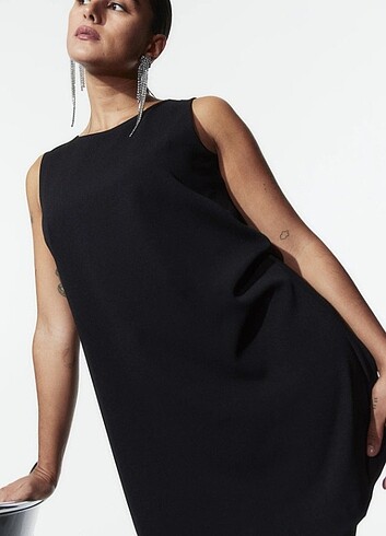 Zara Kısa Elbise - Görsel 8