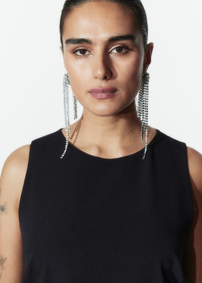 Zara Kısa Elbise - Görsel 3