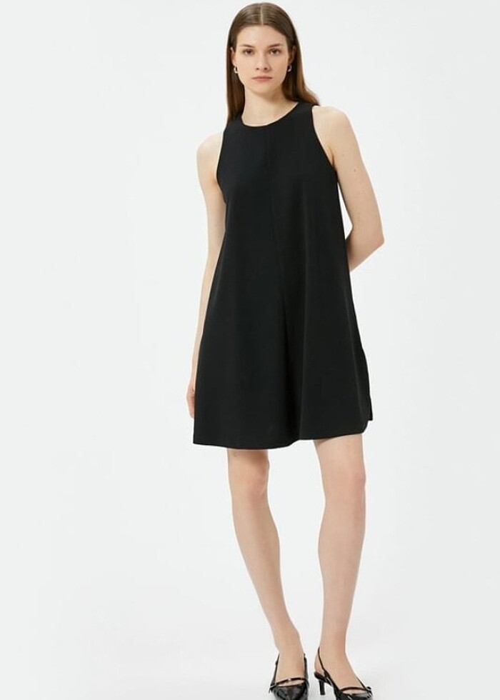 Zara Kısa Elbise - Görsel 4