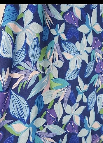 Balon Kol Desenli Sifon Kısa Elbise ... - Görsel 11