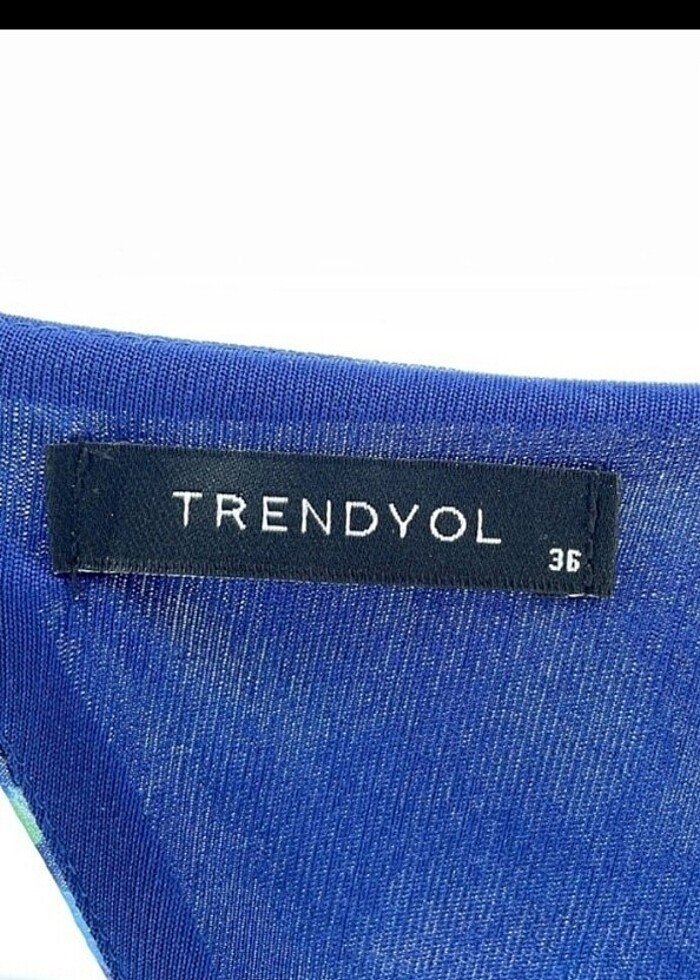 Balon Kol Desenli Sifon Kısa Elbise ... - Görsel 3