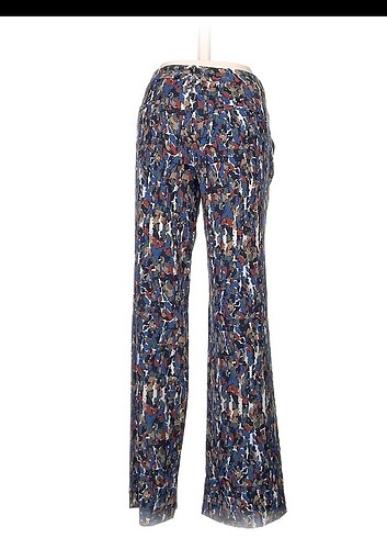 40 Beden YARGICI DESENLİ BOL PAÇA PANTOLON