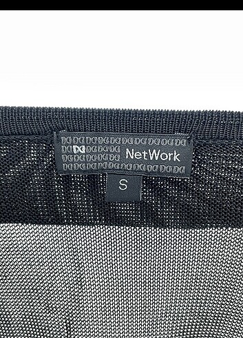 s Beden siyah Renk Network Transparan Akrilik Bluz