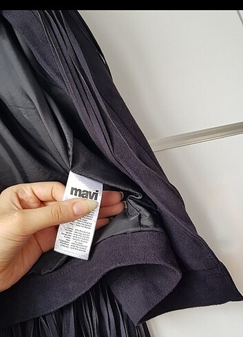 Mavi Jeans Mavi marka püsküllü süet ceket