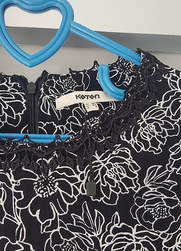 Desenli Bol Kesim Karpuz Kol Elbise - Görsel 13