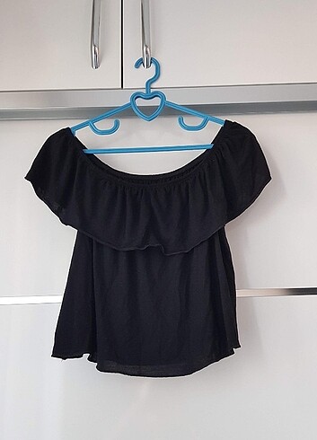 Topshop Prenses Yaka Volanlı Bluz