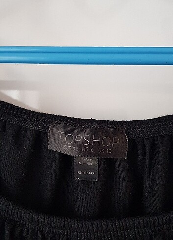 Topshop Prenses Yaka Volanlı Bluz - Görsel 5