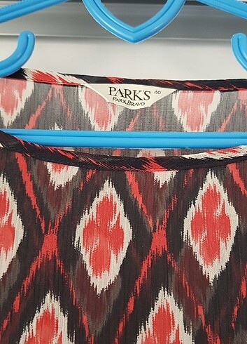 Desenli Şifon Pareo Tunik Elbise - Görsel 5