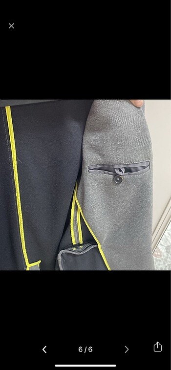 m Beden gri Renk Bershka Spor Ceket