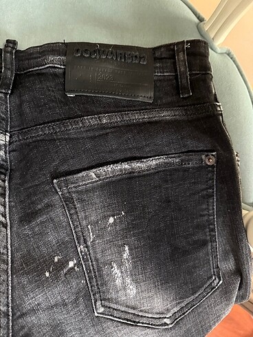 46 Beden siyah Renk DsQuared2 jean pantolan
