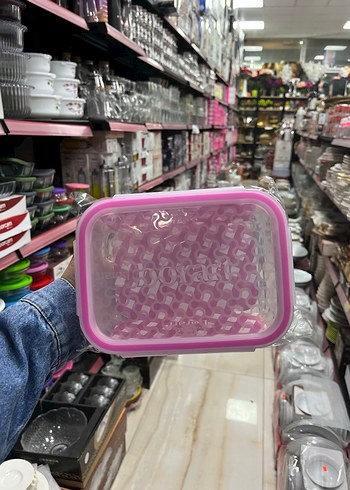  Beden Borart 1040 CC Cam Saklama Kutusu Klips Kapaklı