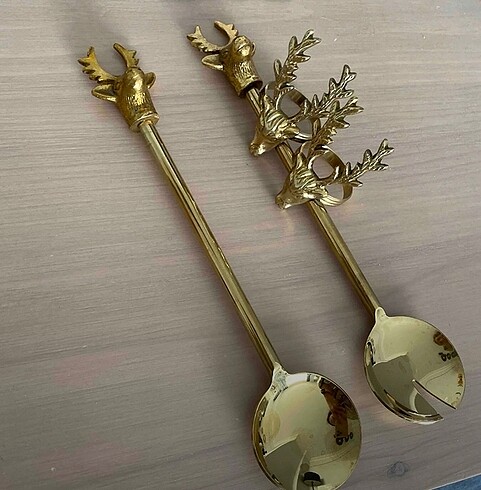 H&m home salata kaşığı ve peçete yüzüğü