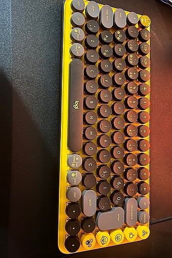 Logitech popkeys bluetooth klavye 20 ay garantili