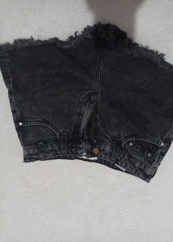 mavi Jean kadın şort - Görsel 2