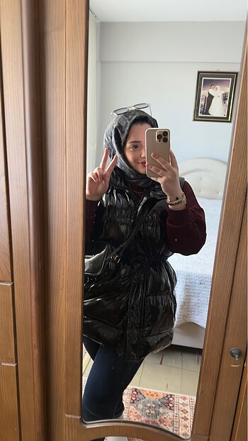 diğer Beden siyah Renk Parlak şişme yelek