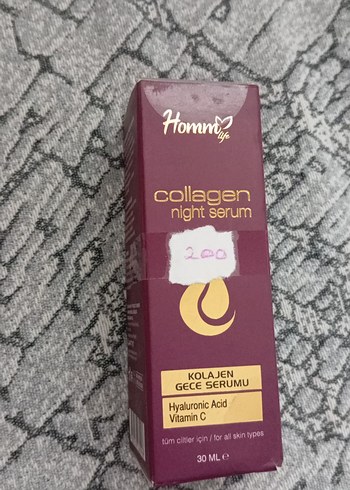 Homm Kolajen Krem & Gece Serumu 50 ml - Görsel 5