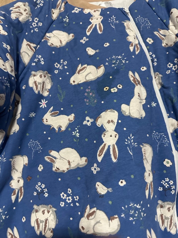 Koyu Mavi Erkek Bebek Kürklü Tulum - Görsel 3