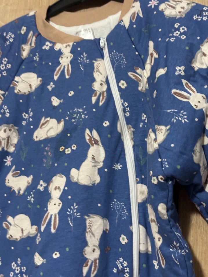 Koyu Mavi Erkek Bebek Kürklü Tulum - Görsel 2