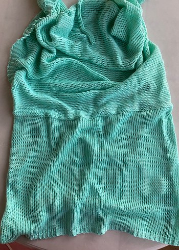 Turkuaz Drapeli Yıl Bohem Kadın Body Zinciri - Görsel 2