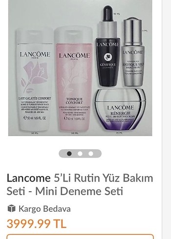 Lancôme Yüz Bakım Seti 7li - Görsel 2