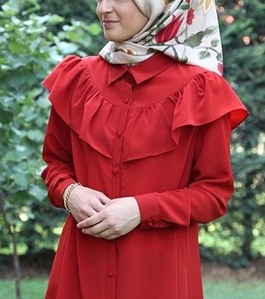 kırmızı tunik