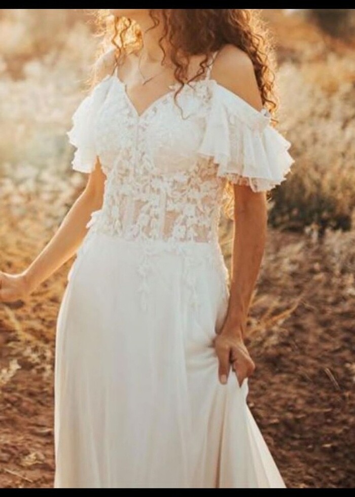 Abiye elbise nikah elbisesi - Görsel 3