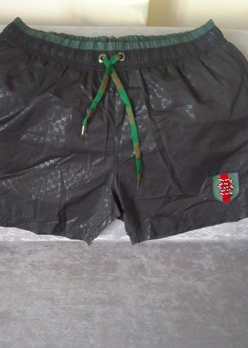 siyah Erkek Mini Şort - Görsel 2