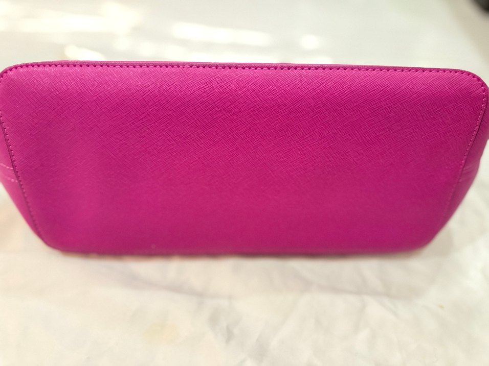 Michael Kors Pembe Orta Boy Deri Kadın Çanta - Görsel 5