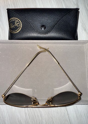 Kadın Mavi Retro Ray-Ban Güneş Gözlüğü - Görsel 3